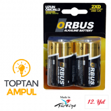 2 Li Blister Alkalin Orta Pil