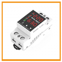 Genel Markalar Galaxy D220 Dijital Voltaj Ve Akım Koruma Sigortası 63 Amper