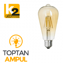 K2 KES615 8 W Led Rustik Ampul (ST64)