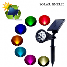 Kazıklı Çim Armatürü (Solarlı) KBA746