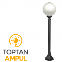 Zerpa 25'lik Akrilik Prizmatik Glop Çim Direk (100 cm) Z3403