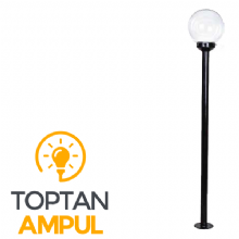 Zerpa 25'lik Akrilik Şeffaf Glop Tekli Direk (2.70 mt) Z3454