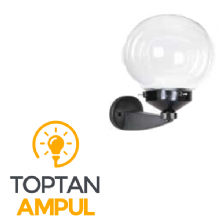 Zerpa 25'lik Akrilik Şeffaf Glop Duvar Aplik Z3451