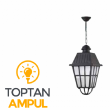 Zerpa Ahtapot Ayaklı Çıtalı Kare Armatür Sarkıt Aplik Z9552