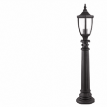 Zerpa Altıgen Döküm Bombeli Alüminyum Armatür Çim Direk (97 cm) Z9904