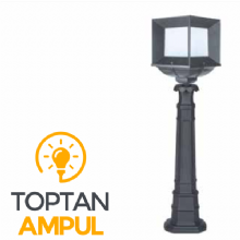 Zerpa Alüminyum Kare Armatür Direk Z12053