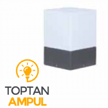 Zerpa Alüminyum Kare Bollard Z13154