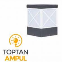 Zerpa Alüminyum Kare Bollard Z13155