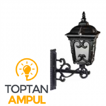 Zerpa Alüminyum Küçük Sivri Armatür Set Üstü Aplik Z9606