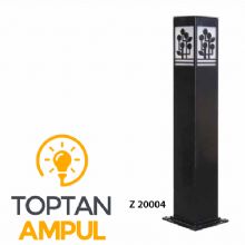 Zerpa Alüminyum Ledli Bollard Z20005 - Z20004