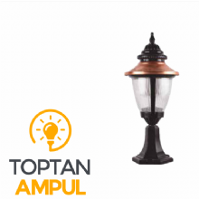 Zerpa Bakırlı Orta Fener Armatür Set Üstü Z10550