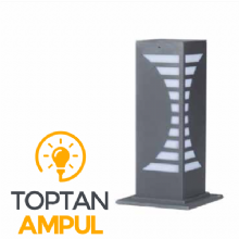 Zerpa Dekoratif Alüminyum Ledli Bollard Z13101(35 cm)