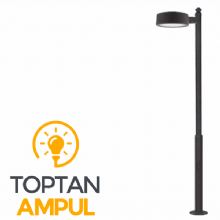 Zerpa Dekoratif Şemsiye Armatür Ledli Tekli Direk Z12455