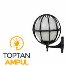 Zerpa Döküm 25'lik Düz Meridyen Duvar Aplik Z10068