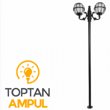 Zerpa Döküm 25'lik Düz Meridyen İkili Dİrek Z10055