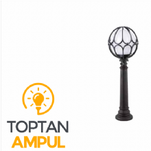 Zerpa Döküm 25'lik Papatya Meridyen Çim Direk Z10052