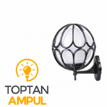 Zerpa Döküm 25'lik Papatya Meridyen Duvar Aplik Z10064