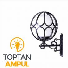 Zerpa Döküm 25'lik Papatya Meridyen Duvar Aplik Z10066