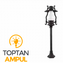 Zerpa Döküm Büyük Gaz Lambası Direk Z10851