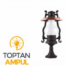 Zerpa Döküm Büyük Gaz Lambası Set Üstü Z10957