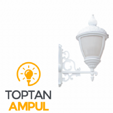 Zerpa Döküm Desenli Kapak Taçlı Aplik  Z10750