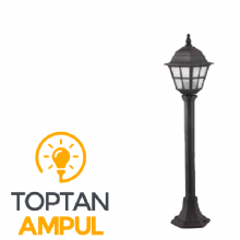 Zerpa Döküm Kare Küçük Çim Direk (94 cm) ZK9255