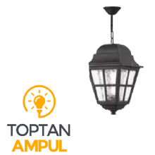 Zerpa Döküm Kare Pencere Sarkıt Aplik Büyük ZO9352