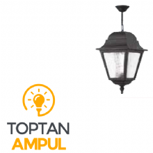 Zerpa Döküm Kare Pencere Sarkıt Aplik Büyük ZO9302