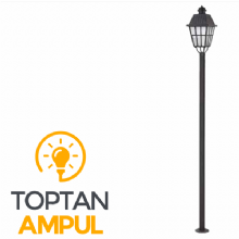 Zerpa Döküm Kare Tekli Direk Küçük (2.60 mt) ZK9355