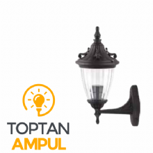 Zerpa Döküm Küçük Aslanbaşı Kare Armatür Duvar Aplik Z9701