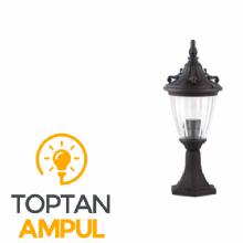 Zerpa Döküm Küçük Aslanbaşı Kare Armatür Set Üstü Z9700