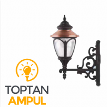 Zerpa Döküm Küçük Ulubatlı Armatür Duvar Aplik Z10453