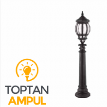 Zerpa Döküm Sekizgen Armatür Çim Direk Z10005 (100 cm)