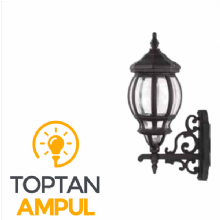 Zerpa Döküm Sekizgen Armatür Duvar Aplik Z10003