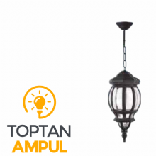 Zerpa Döküm Sekizgen Armatür Sarkıt Aplik Z10002