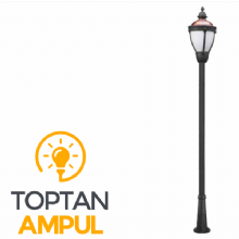 Zerpa Döküm Sıvamalı Saraylı Armatür Direk 10607