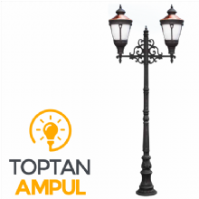 Zerpa Döküm Sıvamalı Saraylı Armatür Direk Z10653