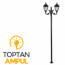 Zerpa Döküm Siyah Orta Fener Direk Orta Flanşlı Z10506