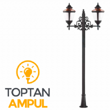 Zerpa Döküm Ulubatlı Armatür İkili Direk Z11107