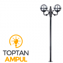 Zerpa 20'lik Düz Meridyen 2'li Üst Direk (2.40 mt) Z3474