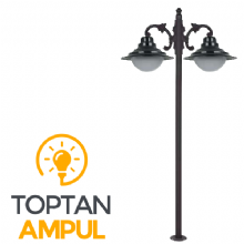 Zerpa Şemsiye Armatür 2'li Direk (Küçük) Z3172