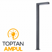 Zerpa Ledli Dekoratif Alüminyum Armatür Direk Z12856 (300 cm)