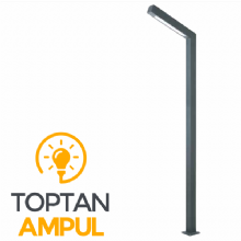 Zerpa Ledli Dekoratif Alüminyum Armatür Direk Z12857