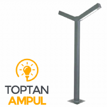 Zerpa Ledli Dekoratif Alüminyum Armatür Direk Z12800 (235 cm)