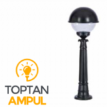 Zerpa Miğfer Armatür Direk Siyah Z11153