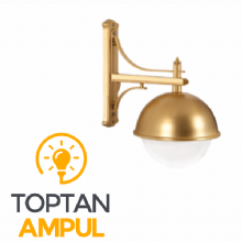 Zerpa Miğfer Duvar Aplik Gold Z11103