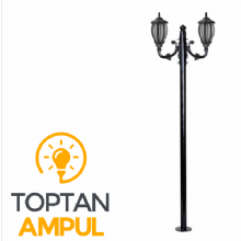 Zerpa Sekizgen Armatür 2'li Alt Direk (2.40 mt) Z3016