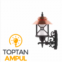 Zerpa Sıvamalı Alüminyum Rumeli Armatür Duvar Aplik Z10101