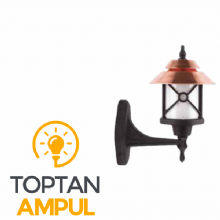 Zerpa Sıvamalı Alüminyum Rumeli Armatür Duvar Aplik Z10155