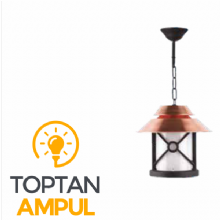 Zerpa Sıvamalı Alüminyum Rumeli Armatür Sarkıt Aplik Z10151